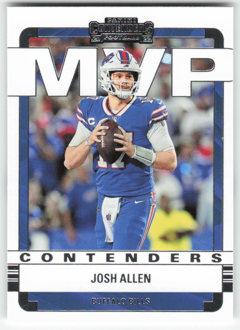2022 Panini Contenders #MVP-JAL Josh Allen MVP Contenders Buffalo Bills FB1-681
