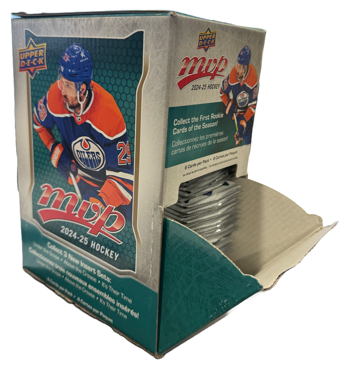 2024-25 Upper Deck MVP Hockey Gravity Box (36 Packs)