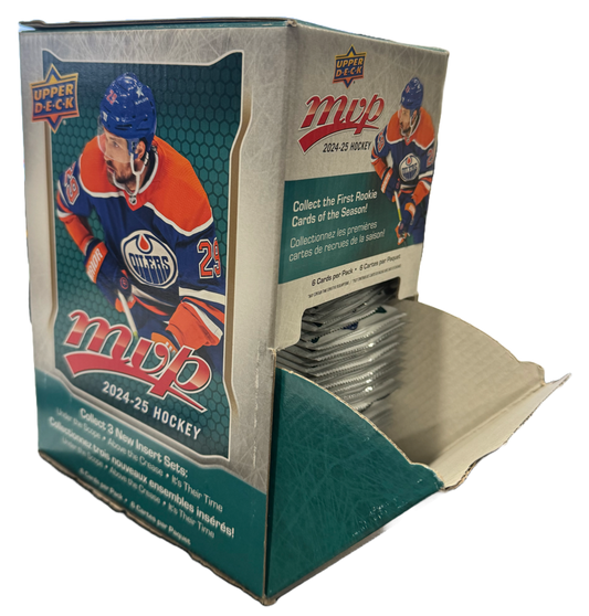 2024-25 Upper Deck MVP Hockey Gravity Box (36 Packs)