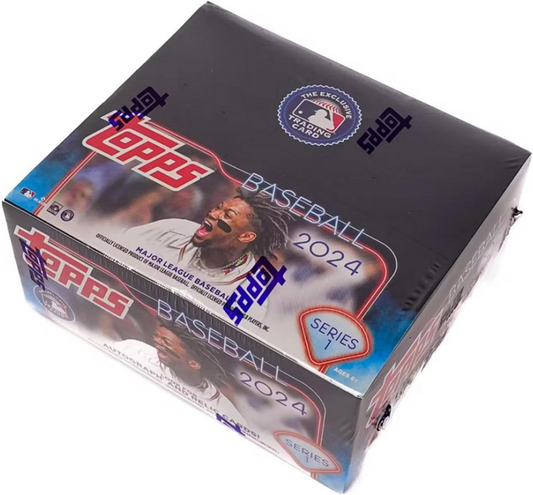 2024 TOPPS BASEBALL SERIES 1 DISPLAY BOX - 20 Packs