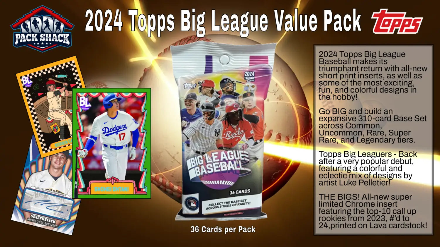 2024 Topps Big League Baseball Value Pack