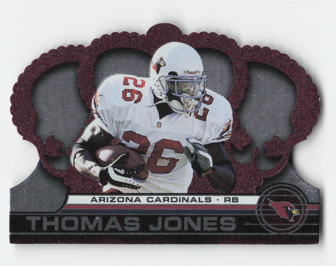 2001 Pacific Crown Royale #2 Thomas Jones Retail Arizona Cardinals FB1-707
