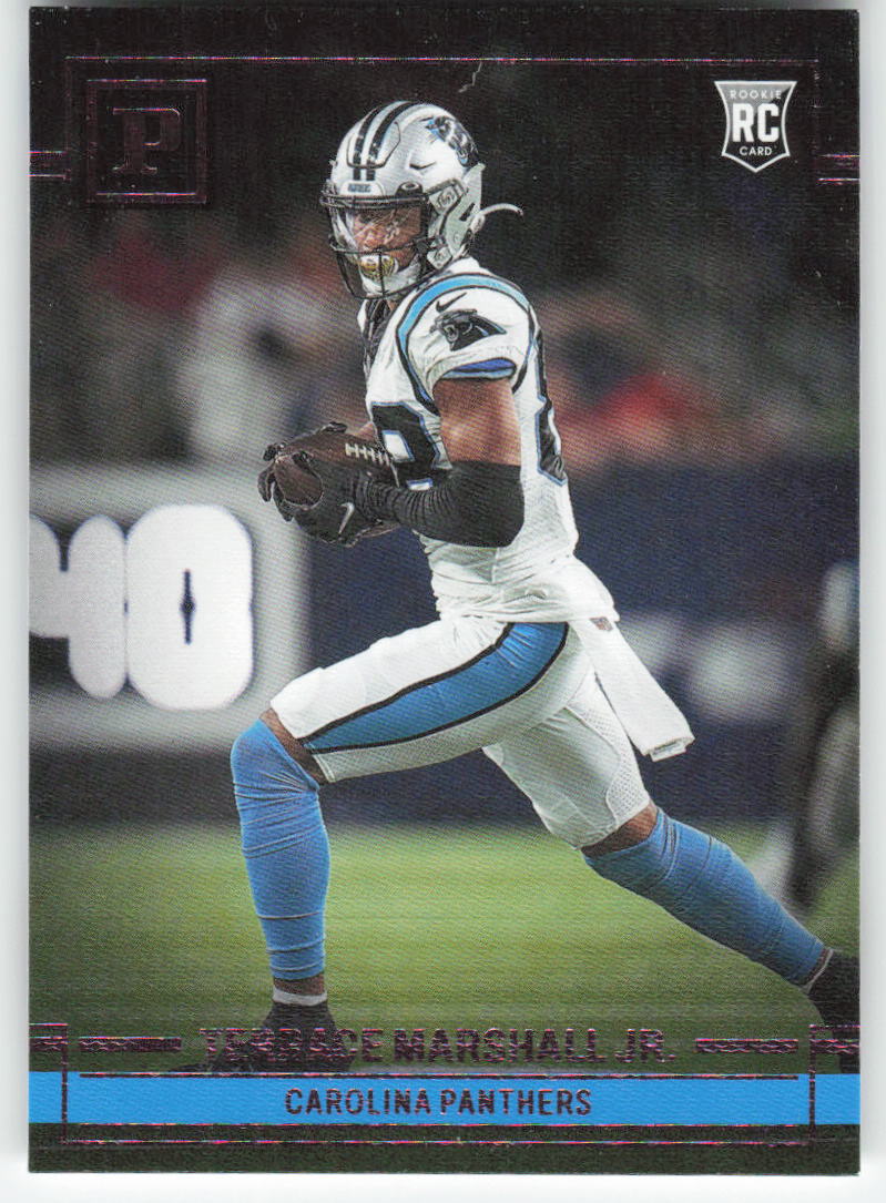 2021 Panini Chronicles #PA-31 Terrace Marshall Jr. Carolina Panthers FB1-708