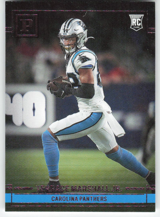 2021 Panini Chronicles #PA-31 Terrace Marshall Jr. Carolina Panthers FB1-708