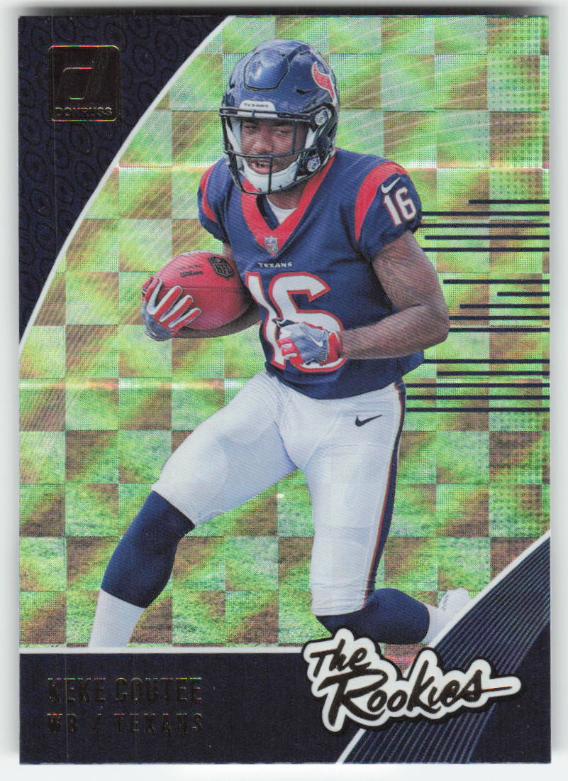 2018 Donruss #R-26 Keke Coutee The Rookies Houston Texans FB1-711