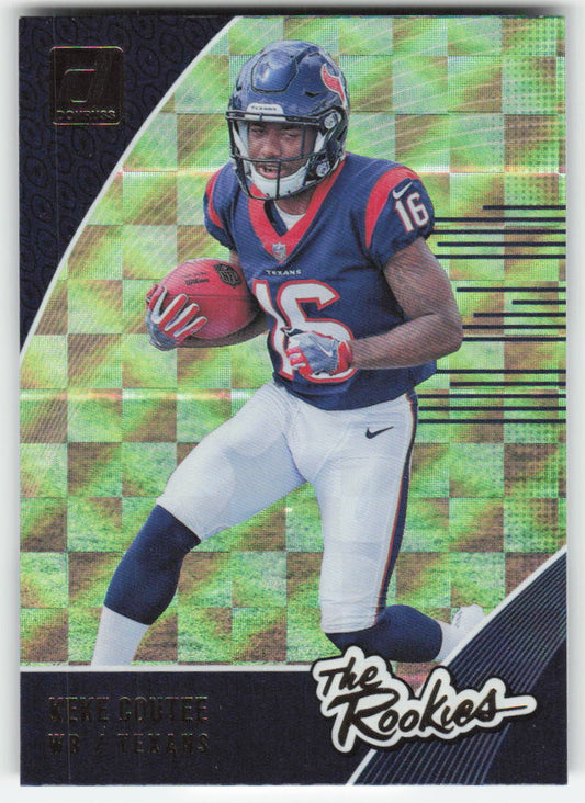 2018 Donruss #R-26 Keke Coutee The Rookies Houston Texans FB1-711