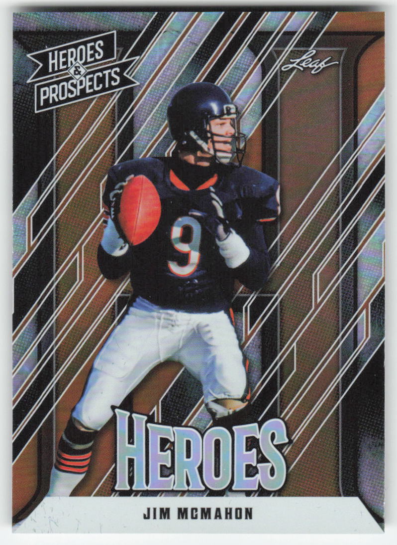 2024 Leaf Heroes & Prospects #198 Jim McMahon Chicago Bears FB1-717