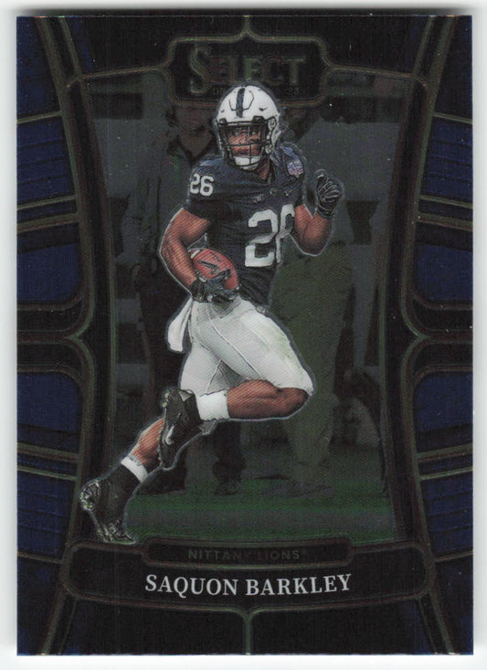 2023 Panini Select Draft Picks #47 Saquon Barkley Blue Retail Penn State FB1-718