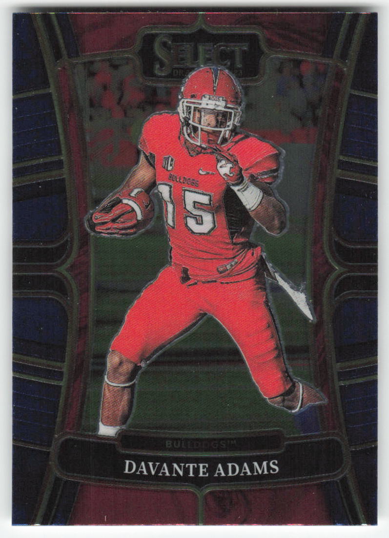 2023 Panini Select Draft Picks #53 Davante Adams Blue Retail FB1-719