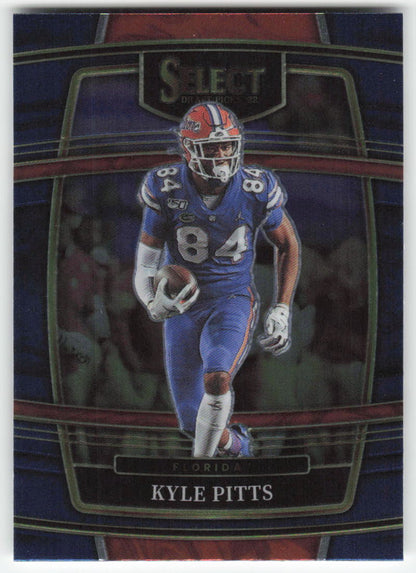 2022 Panini Select Draft Picks #81 Kyle Pitts Blue Retail Florida FB1-720