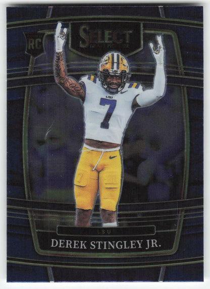 2022 Panini Select Draft Picks #20 Derek Stingley Jr. Blue Retail LSU FB1-721