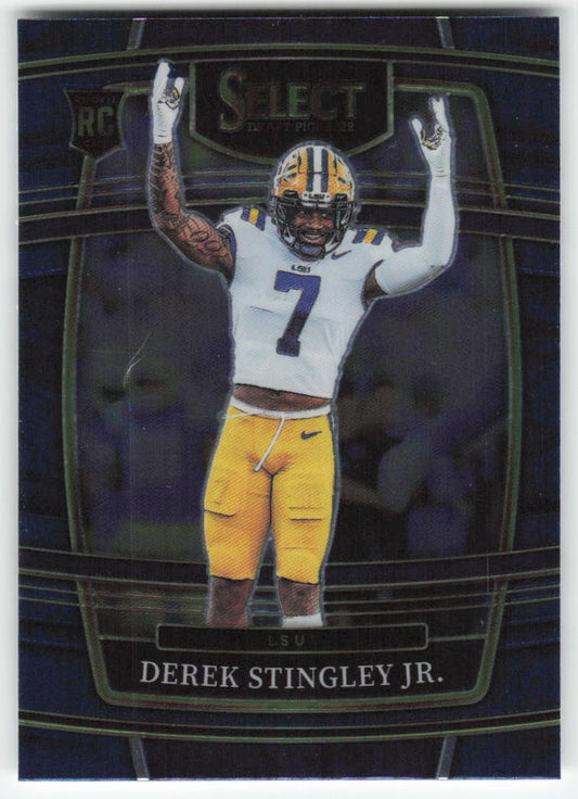 2022 Panini Select Draft Picks #20 Derek Stingley Jr. Blue Retail LSU FB1-721