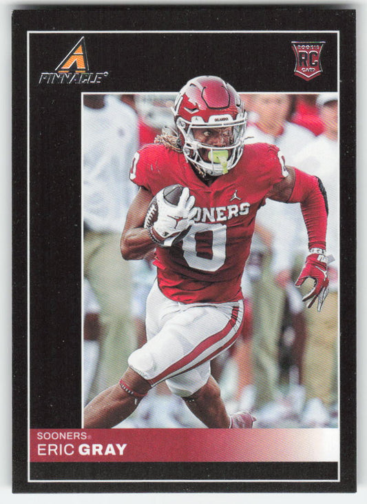2023 Panini Chronicles Draft Picks #24 Eric Gray Pinnacle Sooners FB1-722