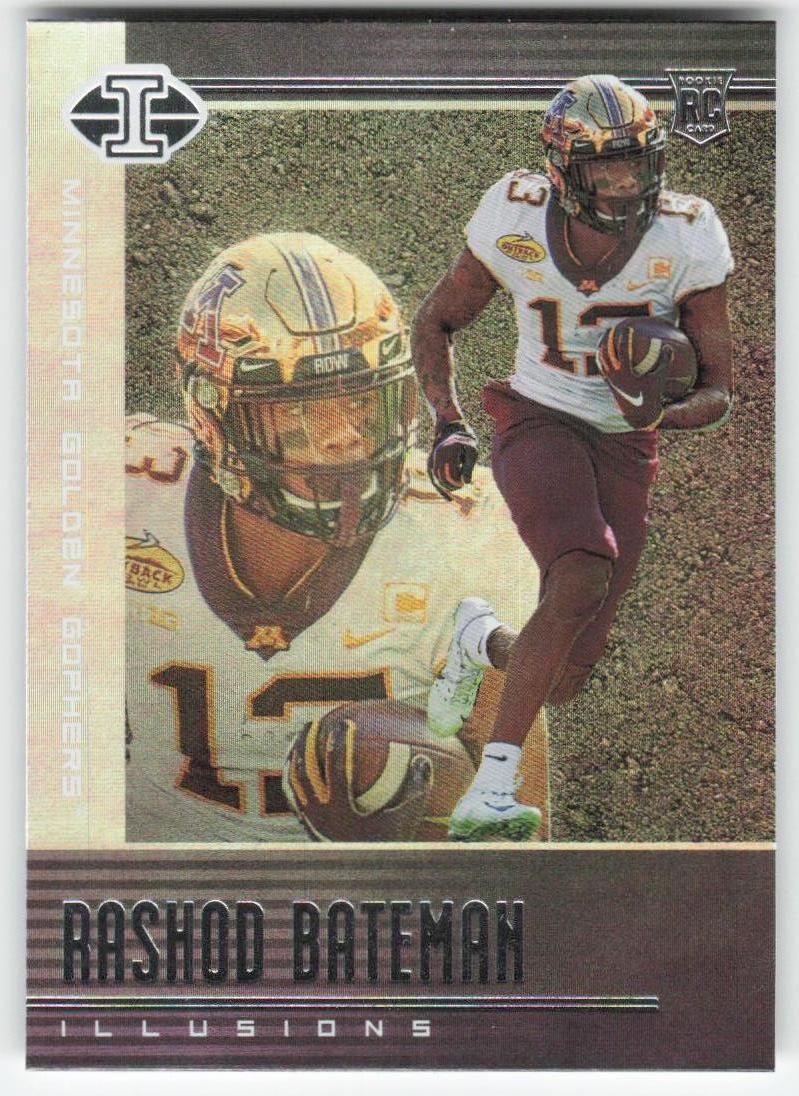2021 Panini Chronicles #8 Rashod Bateman Baltimore Ravens Rookie FB1-724