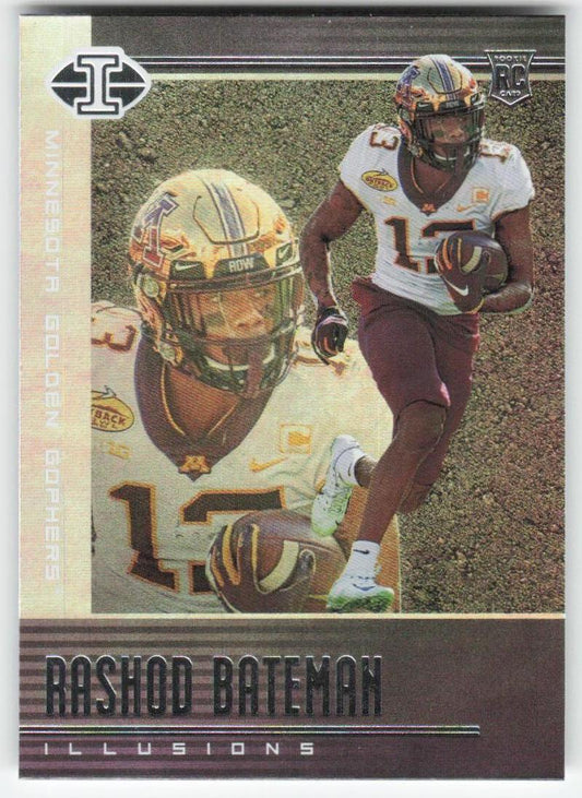 2021 Panini Chronicles #8 Rashod Bateman Baltimore Ravens Rookie FB1-724