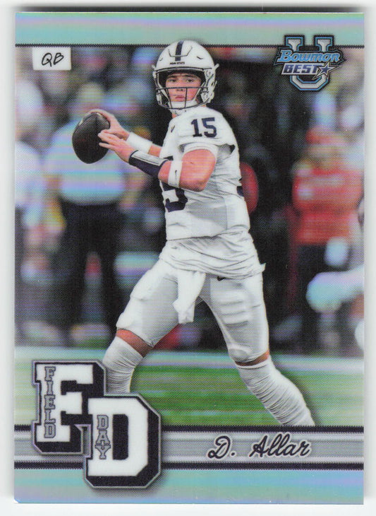 2024 Bowman University Best #FD-5 Drew Allar Field Day Penn State FB1-733