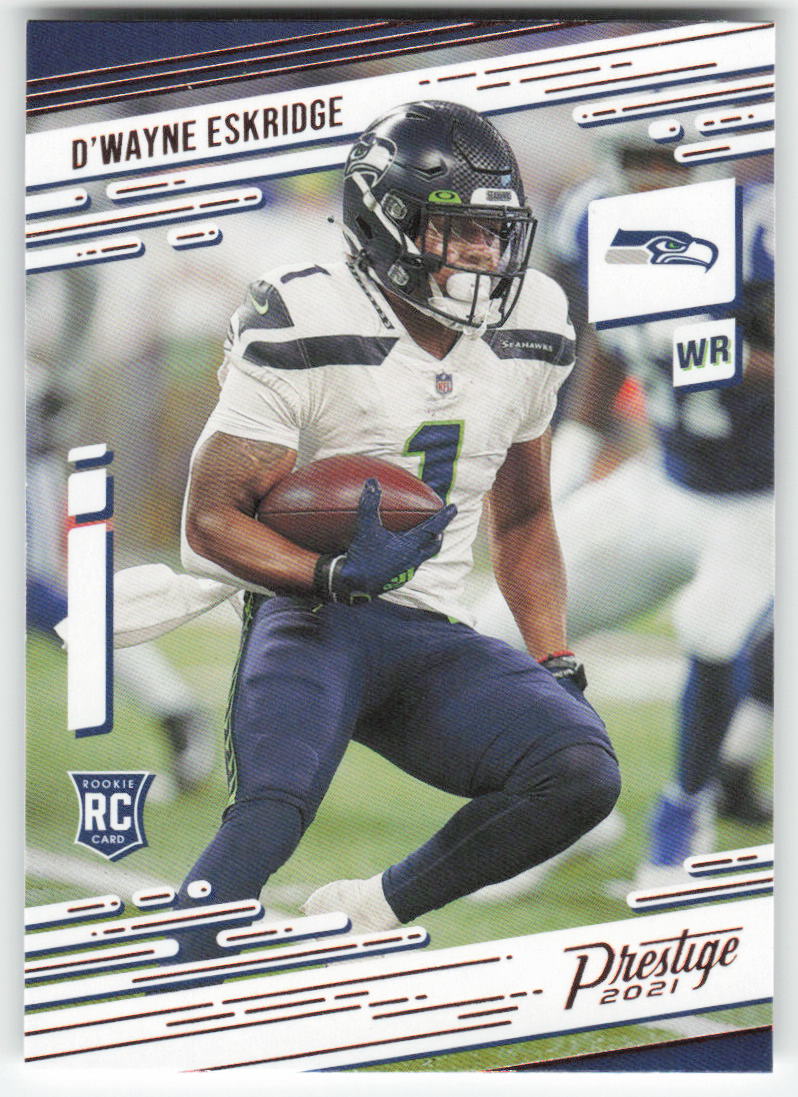 2021 Panini Chronicles #233 D'Wayne Eskridge Prestige Rookies Seahawks FB1-741