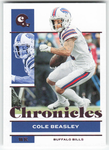 2021 Panini Chronicles #12 Cole Beasley Pink Buffalo Bills FB1-742