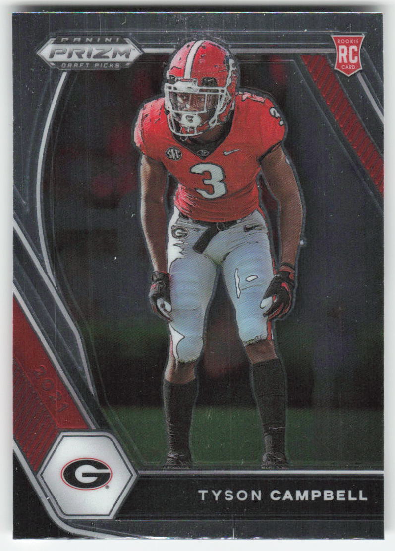 2021 Panini Prizm Draft Picks Collegiate #155 Tyson Campbell Georgia FB1-761