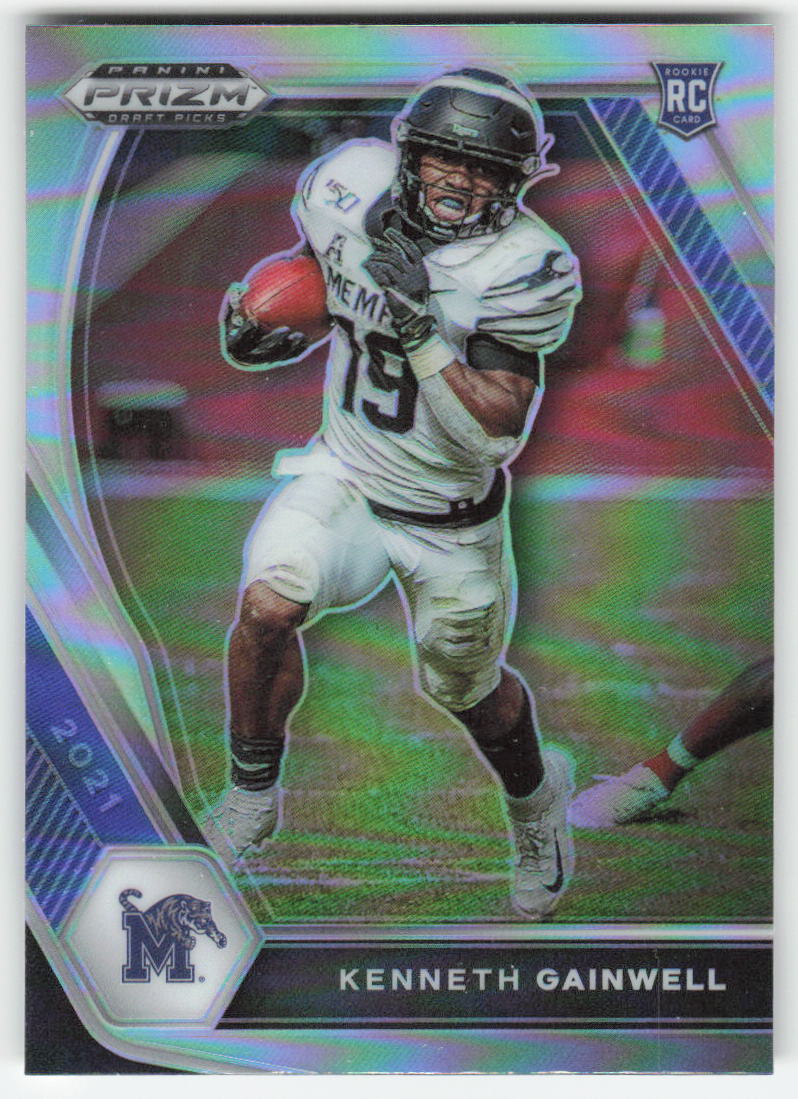 2021 Panini Prizm Draft Picks Collegiate #113 Kenneth Gainwell Silver FB1-771