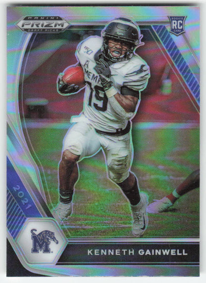 2021 Panini Prizm Draft Picks Collegiate #113 Kenneth Gainwell Silver FB1-771