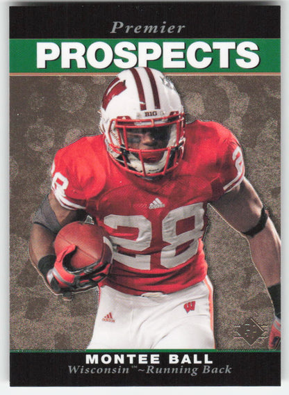 2013 Upper Deck #95SP-59 Montee Ball 1995 SP Inserts Wisconsin Badgers FB1-776