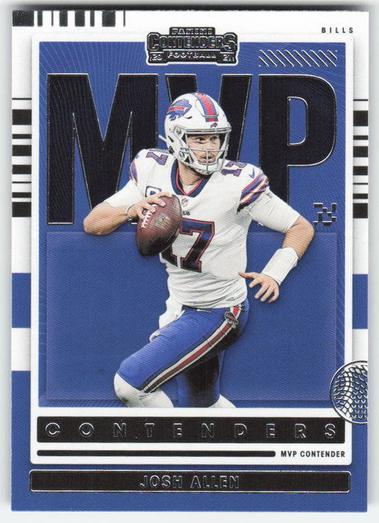 2021 Panini Contenders #MVP-JAL Josh Allen MVP Contenders Buffalo Bills FB1-781