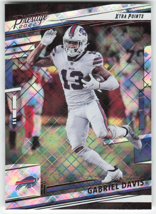 2022 Panini Prestige #32 Gabriel Davis Xtra Points Diamond Buffalo Bills FB1-786