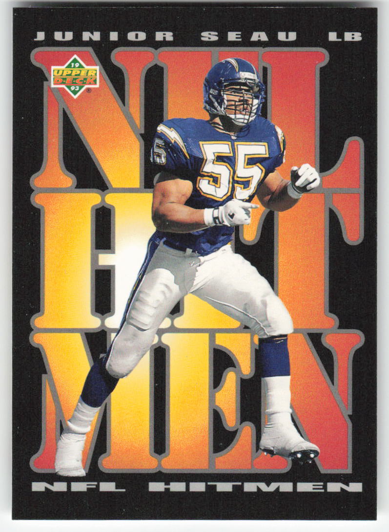 1993 Upper Deck #57 Junior Seau San Diego Chargers FB1-794
