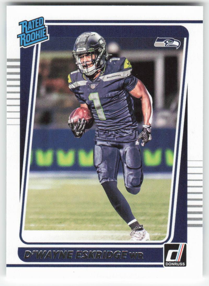 2021 Donruss #276 D'Wayne Eskridge Seattle Seahawks Rookie FB1-798
