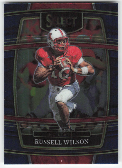 2022 Panini Select Draft Picks #77 Russell Wilson Blue Retail Base FB1-799