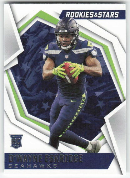 2021 Panini Rookies & Stars #119 D'Wayne Eskridge Seahawks Rookie FB1-801
