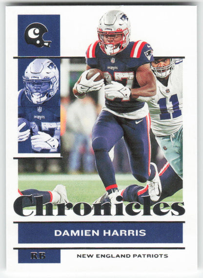 2021 Panini Chronicles #81 Damien Harris New England Patriots FB1-809