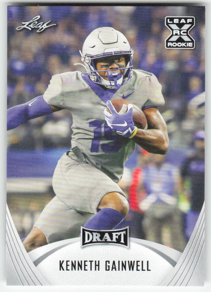 2021 Leaf Draft #21 Kenneth Gainwell Memphis Tigers FB1-831