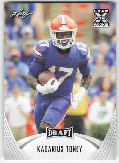 2021 Leaf Draft #36 Kadarius Toney Florida Gators FB1-843