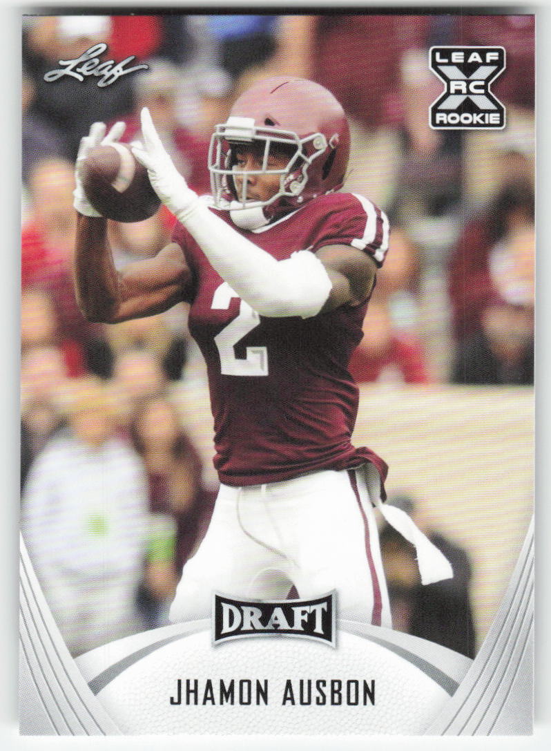 2021 Leaf Draft #37 Jhamon Ausbon Texas A&M Aggies FB1-844