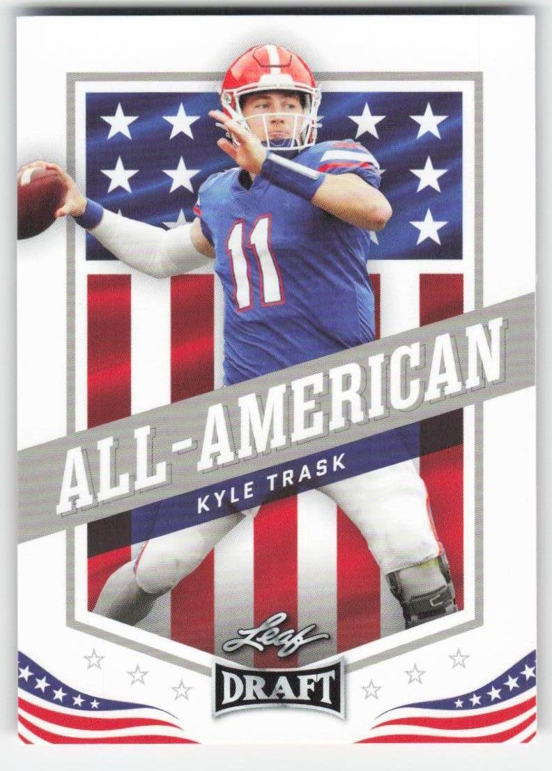 2021 Leaf Draft #47 Kyle Trask Florida Gators FB1-852