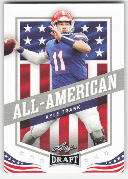 2021 Leaf Draft #47 Kyle Trask Florida Gators FB1-852