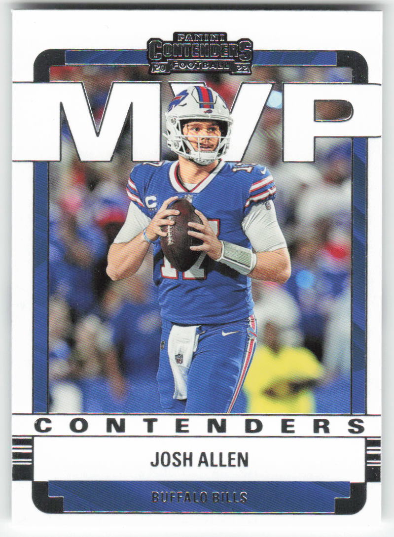 2022 Panini Contenders #MVP-JAL Josh Allen MVP Contenders Buffalo Bills FB1-856