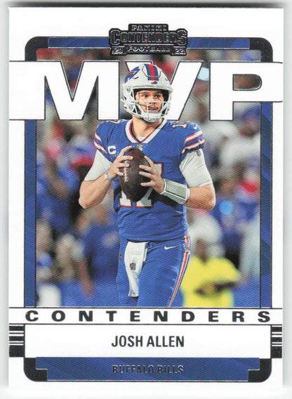 2022 Panini Contenders #MVP-JAL Josh Allen MVP Contenders Buffalo Bills FB1-856