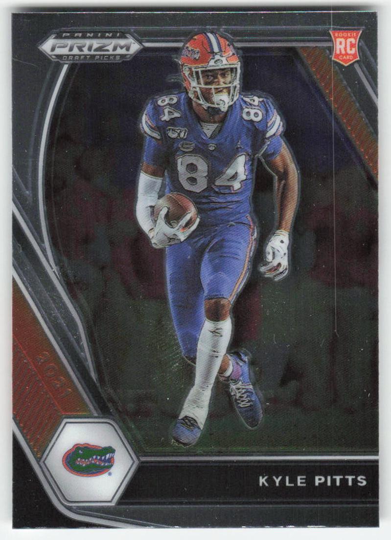 2021 Panini Prizm Draft Picks Collegiate #108 Kyle Pitts Florida Gators FB1-901