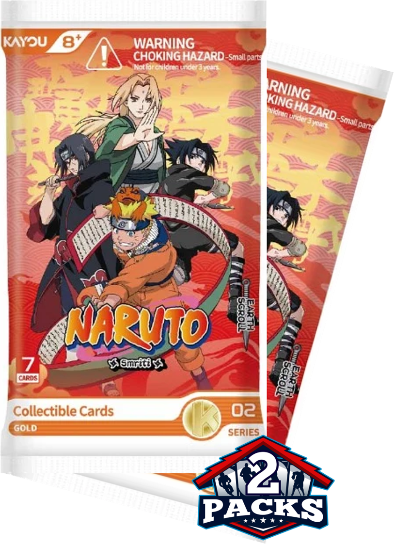 NARUTO: Smriti - Earth Scroll English Booster 2pk (7 cards)