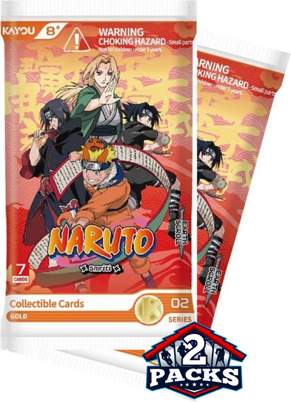 NARUTO: Smriti - Earth Scroll English Booster 2pk (7 cards)
