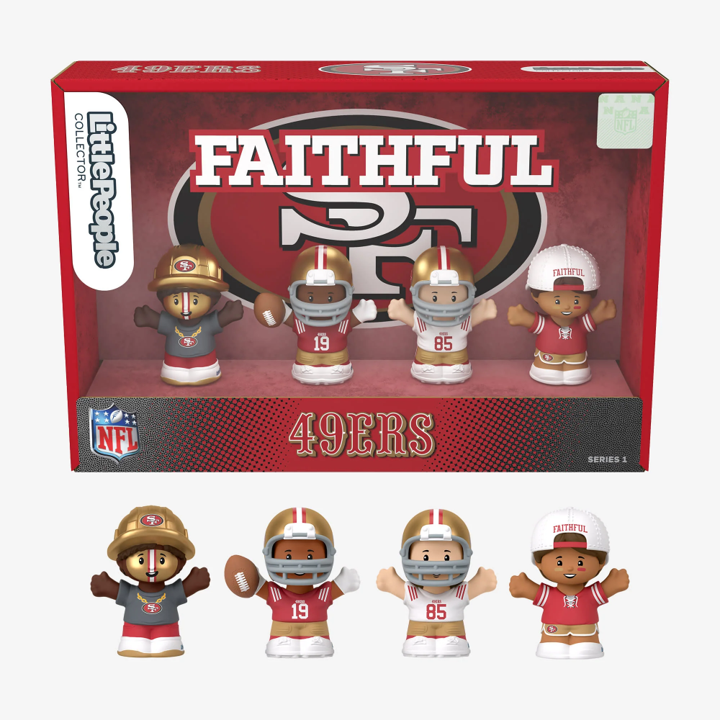 Fisher-Price Little People Collector NFL Four-Piece Figure Team Set (Various Teams)