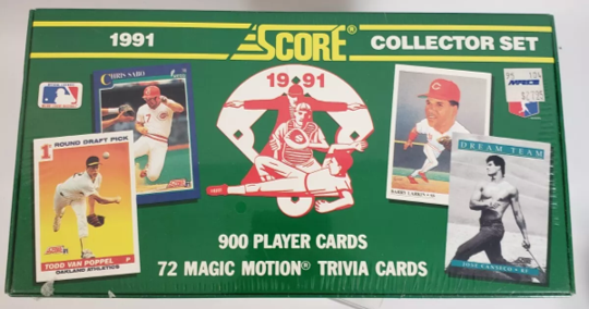 1991 Score Baseball Factory Set - 990 Cards