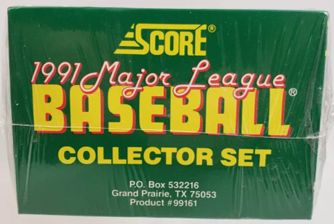 1991 Score Baseball Factory Set - 990 Cards