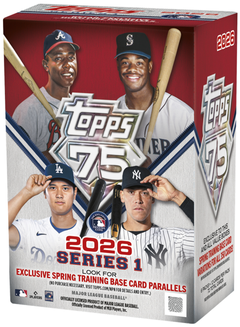2026 Topps Series 1 Baseball Value Box (6 Packs)