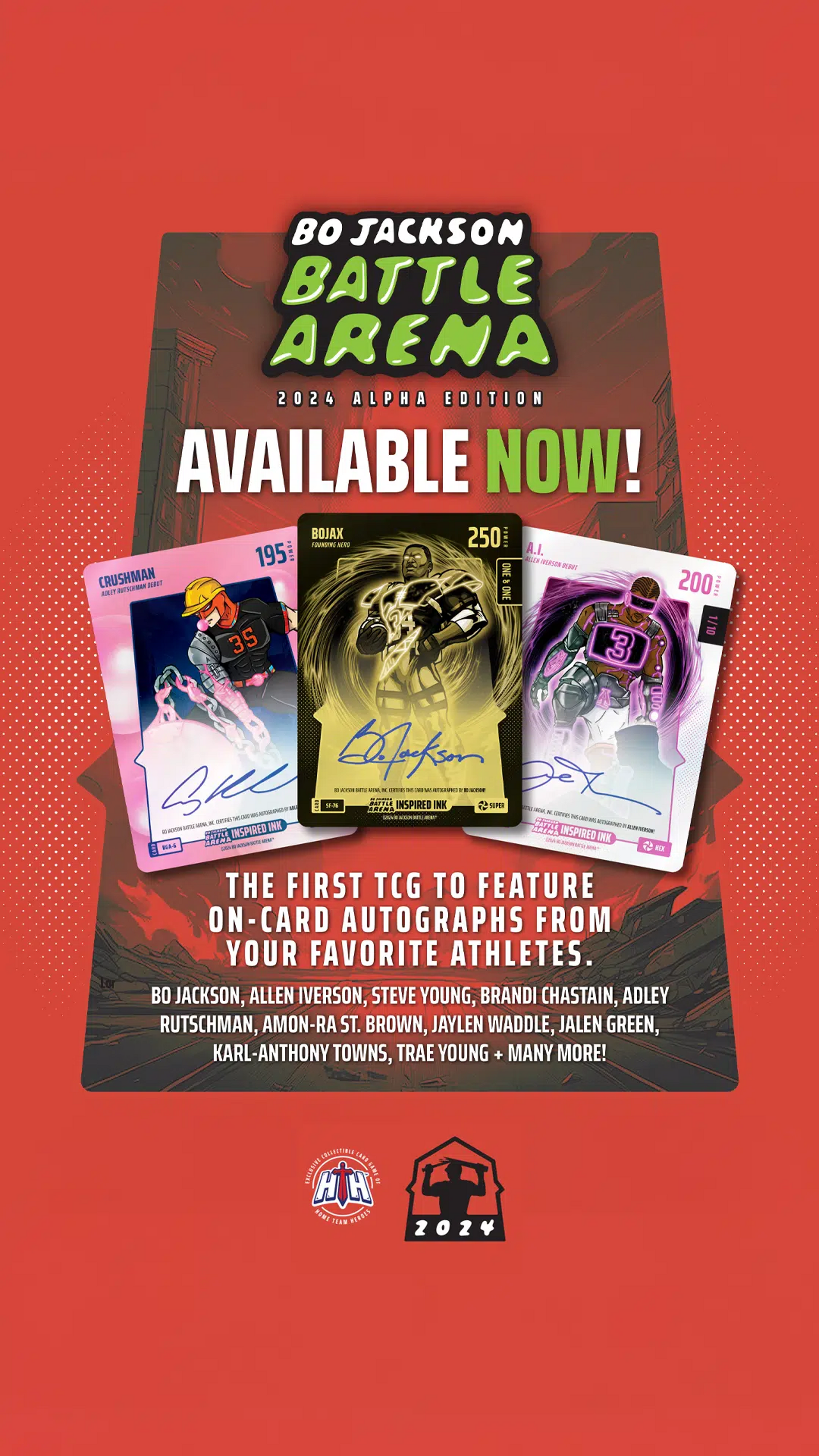 Bo Jackson Battle Arena 2024 Alpha Edition Hobby Jumbo Pack (10 Cards) Pack Shack Bo Jackson Battle Arena 2024 Alpha Edition Hobby Jumbo Pack (10 Cards) Pack Shack