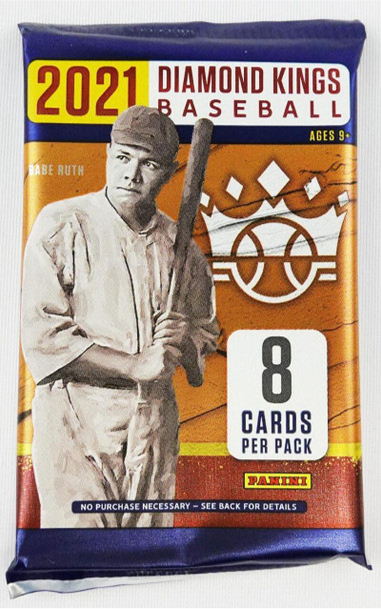 2021 Panini Diamond Kings Baseball Hobby Pack (8 Cards)