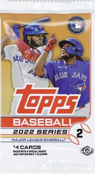 2022 Topps Series 2 Baseball Relic Box Pack (14 Cards)